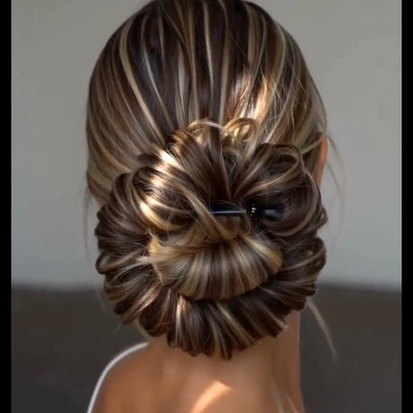 Large Messy Hair Bun Curly Synthetic hair