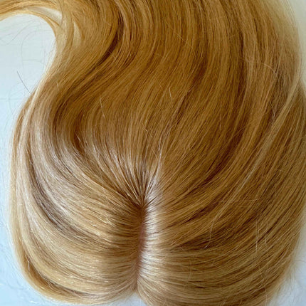 Tillstyle 100% Human Hair Clip In Toppers for women blonde / short hair styles