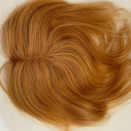 Tillstyle 100% Human Hair Clip In Toppers for women honey blonde