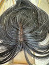 Till style grey  hair toppers for women with bangs