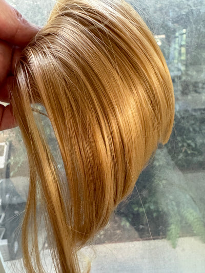 Tillstyle homey blonde clip in bangs for thinning crown