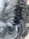 Tillstyle hair bun scrunchie claw clip hair piece bun pieces grey