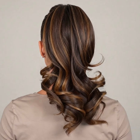 Claw Clip Ponytail Extension curly 14 inch
