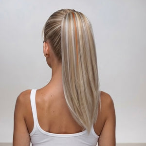 Claw Clip straight Ponytail Extension 16inch