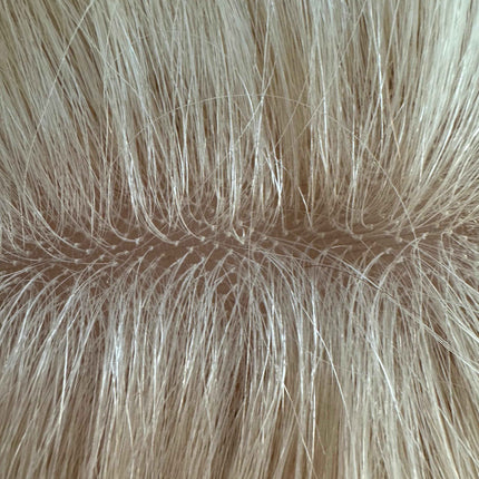 Tillstyle 100% Human Hair Toppers for women platinum blonde