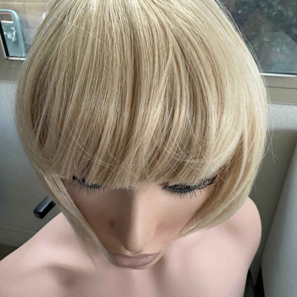 Tillstyle dirty blonde clip in bangs for thinning crown