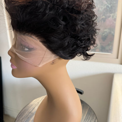 black curly afro wig