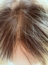 Tillstyle 100% Human Hair pixie cut wig with bangs platinum blonde/ short hair