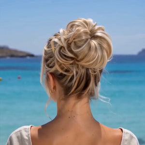 Messy Bun Hair Piece – Curly Synthetic Hair Bun