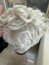 Tillstyle white curly wig /short wig