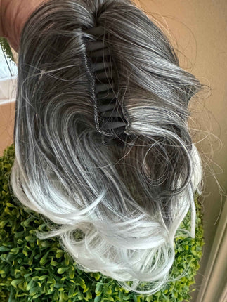 Tillstyle salt and pepper ponytail