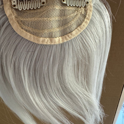 Tillstyle  silver  large clip in bangs thick bangs