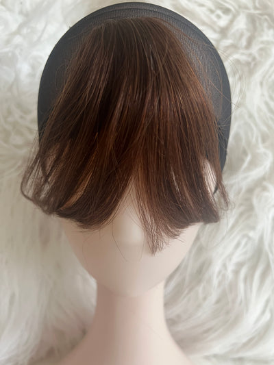 Tillstyle clip in human hair bangs