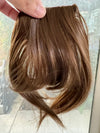 Tillstyle medium brown clip in bangs for thinning crown