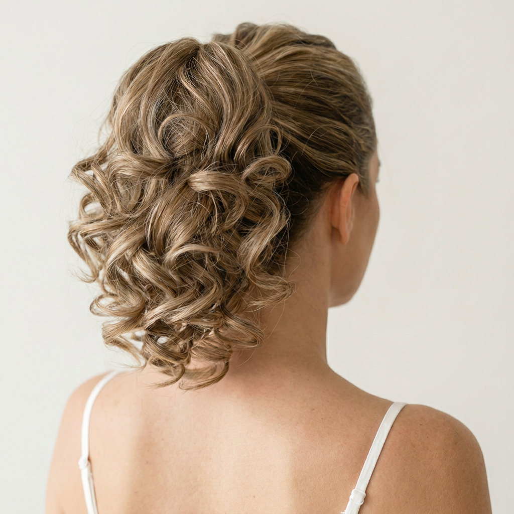 Short Clip-In Ponytail Curly 8 Inch