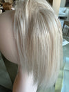 Tillstyle light platinum blonde white blonde clip in ponytail extension straight hair clip in pony tail