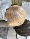 Tillstyle 100% Human Hair Clip In Topper Highlighted Blonde