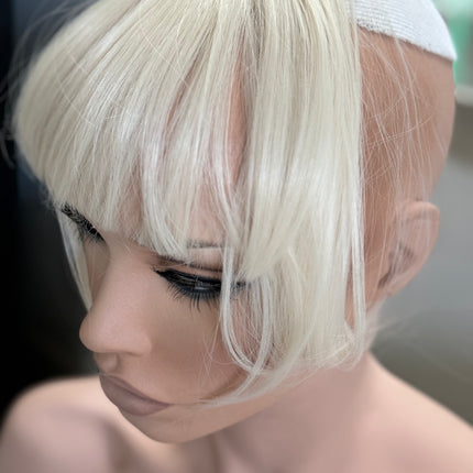 Tillstyle  white clip in bangs for thinning crown