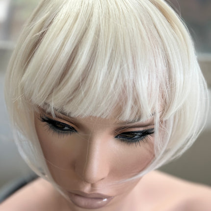 Tillstyle  white clip in bangs for thinning crown