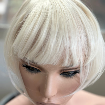 Tillstyle  white clip in bangs for thinning crown