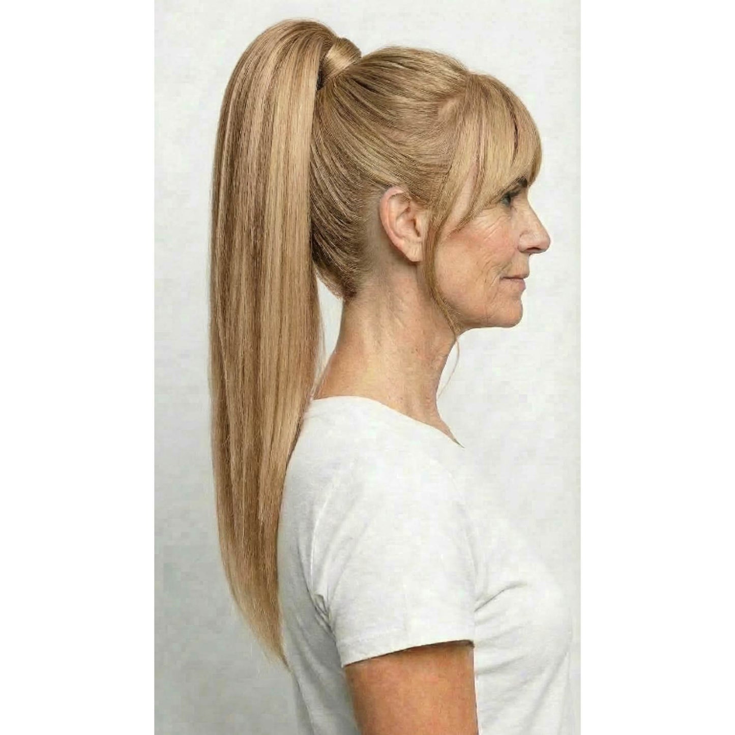 Hony blonde ponytail#color_honey-blonde