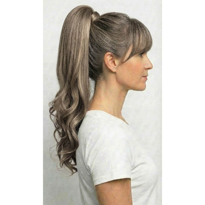 TillStyle Ponytails Straight Wavy Long